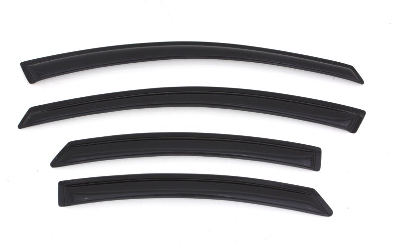 AVS 11-14 Hyundai Sonata (New Body Style) Ventvisor Outside Mount Window Deflectors 4pc - Smoke AVS Wind Deflectors  AXOPROS