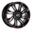 Enkei GW8 17x7 5x100/114.3 42mm Offset 72.6 Bore Matte Black Wheel Enkei Wheels - Cast  AXOPROS