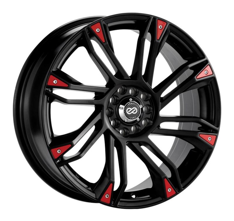 Enkei GW8 17x7 5x100/114.3 42mm Offset 72.6 Bore Matte Black Wheel Enkei Wheels - Cast  AXOPROS