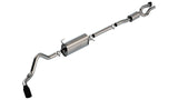Borla 20-22 F-250/F-350 SUPER DUTY 7.3L V8 AT 2WD / 4WD 4DR WB142 S-TYPE Cat Back S RD RL AC S BLACK Borla Catback  AXOPROS