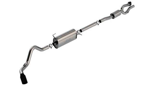Borla 20-22 F-250/F-350 SUPER DUTY 7.3L V8 AT 2WD / 4WD 4DR WB142 S-TYPE Cat Back S RD RL AC S BLACK Borla Catback  AXOPROS