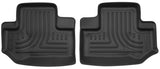 Husky Liners 11-14 Jeep Wrangler 2 Door Weatherbeater Black 2nd Seat Floor Liner Husky Liners Floor Mats - Rubber  AXOPROS