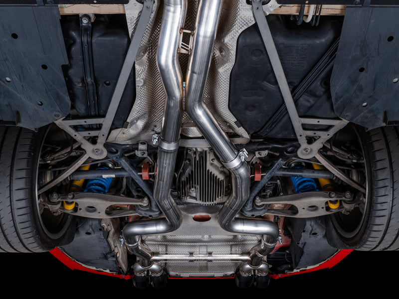 AWE Tuning BMW F8X M3/M4 Track Edition Catback Exhaust - Diamond Black Tips AWE Tuning Catback  AXOPROS