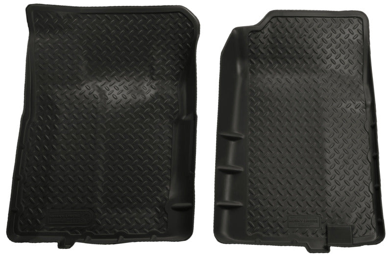 Husky Liners 92-94 Chevy Blazer/GMC Yukon Full Size (2DR) Classic Style Black Floor Liners Husky Liners Floor Mats - Rubber  AXOPROS