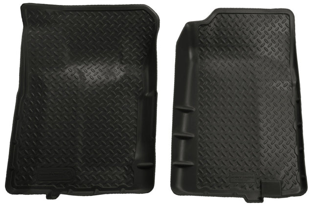 Husky Liners 92-94 Chevy Blazer/GMC Yukon Full Size (2DR) Classic Style Black Floor Liners Husky Liners Floor Mats - Rubber  AXOPROS