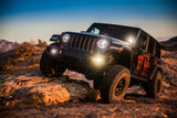Fox 2018+ Jeep Wrangler JL 2.0 Performance Series 7.43in. Smooth Body IFP Steering Stabilizer (Alum) FOX Steering Stabilizer  AXOPROS