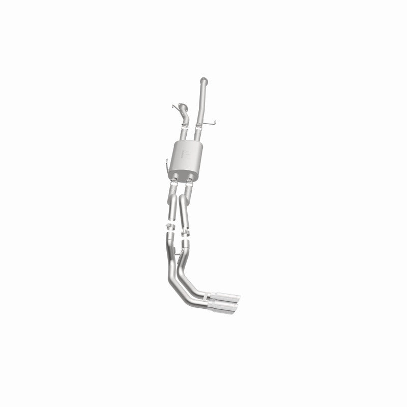 MagnaFlow 14 Toyota Tundra V8 4.6L/5.7L Stainless C/b Exhaust Dual same side pass. rear tire Magnaflow Catback  AXOPROS