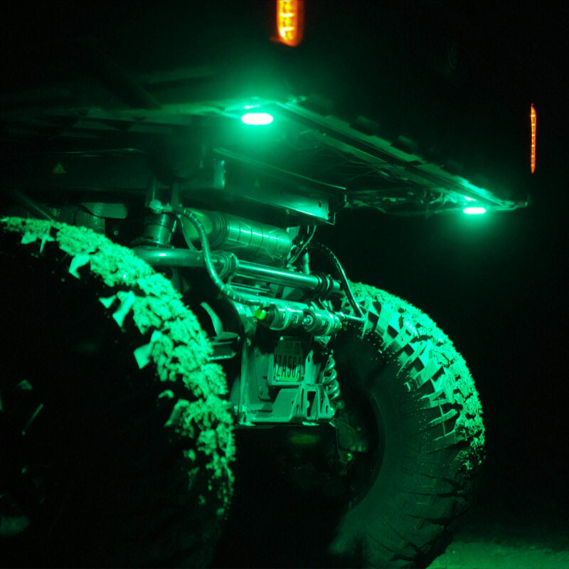 KC HiLiTES Cyclone V2 LED - Replacement Lens - Green - Single KC HiLiTES Light Bars & Cubes  AXOPROS