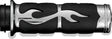 Kuryakyn ISO Flame Grips Metric Chrome Kuryakyn Grips  AXOPROS
