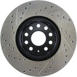 StopTech Slotted & Drilled Sport Brake Rotor Stoptech Brake Rotors - Slot & Drilled  AXOPROS