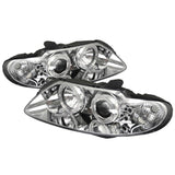 Spyder Pontiac GTO 04-06 Projector Headlights LED Halo LED Chrome High H1 Low H1 PRO-YD-PGTO04-HL-C SPYDER Headlights  AXOPROS