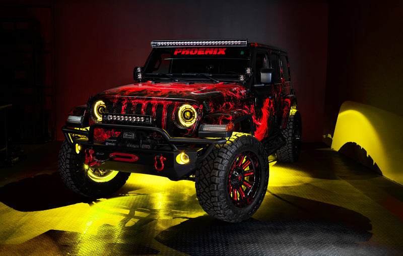Oracle Oculus Bi-LED Projector Headlights for Jeep JL/Gladiator JT - w/ Simple Cntrl SEE WARRANTY ORACLE Lighting Headlights  AXOPROS