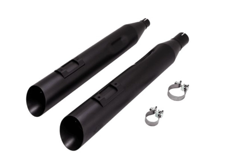 Vance & Hines HD 17-22 Touring Blackslash 450 S/OS Black Slip-On Exhaust Vance and Hines Motorcycle Slip-On  AXOPROS