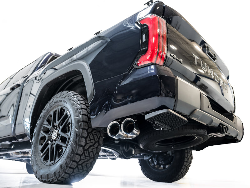 AWE 0FG Exhaust for 3rd Gen Toyota Tundra - Dual Chrome Silver Tips AWE Tuning Catback  AXOPROS