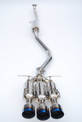 Invidia 17+ Honda Civic SI Sedan Gemini Triple Titanium Tip Cat-back Exhaust Invidia Catback  AXOPROS