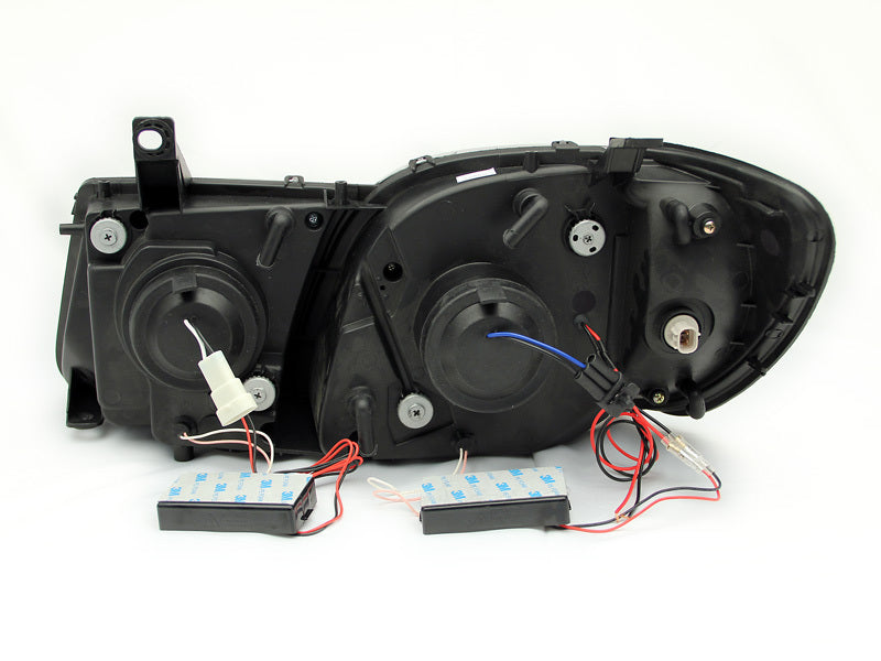 ANZO 1998-2007 Lexus Lx470 Projector Headlights w/ Halo Chrome (CCFL) ANZO Headlights  AXOPROS