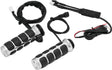 Kuryakyn Heated ISO Grips Throttle-By-Wire Chrome Kuryakyn Grips  AXOPROS