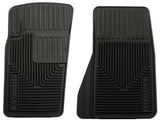 Husky Liners 07-11 Jeep Wrangler (Base/Unlimited)/02-07 Liberty Heavy Duty Black Front Floor Mats Husky Liners Floor Mats - Rubber  AXOPROS