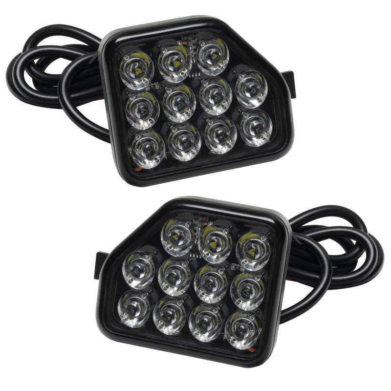Oracle Rear Bumper LED Reverse Lights for Jeep Wrangler JL - 6000K SEE WARRANTY ORACLE Lighting Tail Lights  AXOPROS