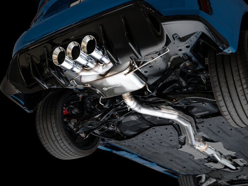 AWE Tuning 2023 Honda Civic Type R FL5 Touring Edition Exhaust w/ Triple Chrome Silver Tips AWE Tuning Catback  AXOPROS