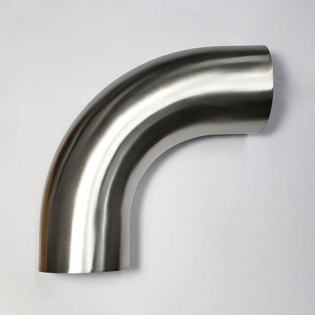 Stainless Bros Stainless Bros 1.5D / 2.65in CLR 90 Degree Bend 2in Leg Mandrel Bend Steel Tubing aftermarket performance part