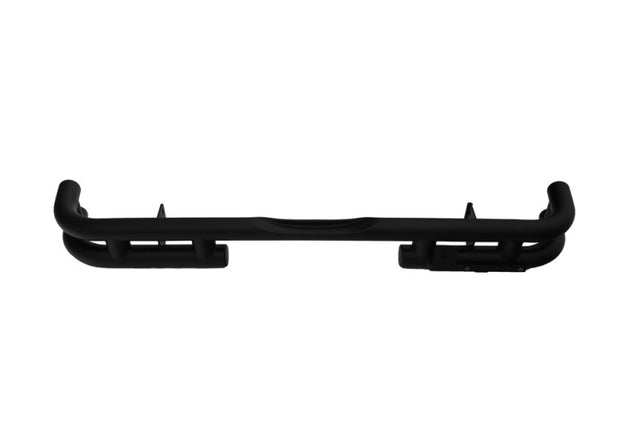 Rampage 2018-2019 Jeep Wrangler(JL) Sport 2-Door Rear Double Tube Bumper - Black Rampage Bumpers - Steel  AXOPROS