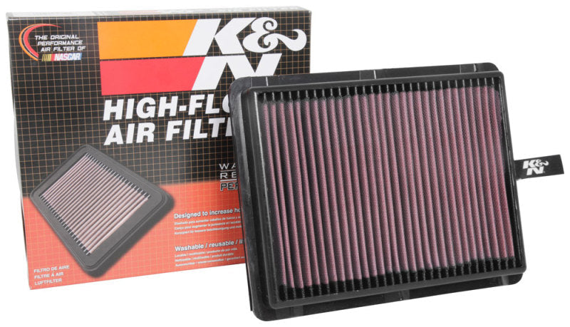 K&N 15-18 Hyundai Sonata L4-1.6L F/I Drop In Air Filter K&N Engineering Air Filters - Drop In  AXOPROS