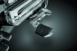 Kuryakyn Ergo III Adjustable Mount With Trident Dually ISO Pegs Chrome Kuryakyn Footpegs  AXOPROS