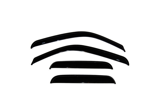 AVS 99-07 Chevy Silverado 1500 Ext. Cab Ventvisor Outside Mount Window Deflectors 4pc - Smoke AVS Wind Deflectors  AXOPROS