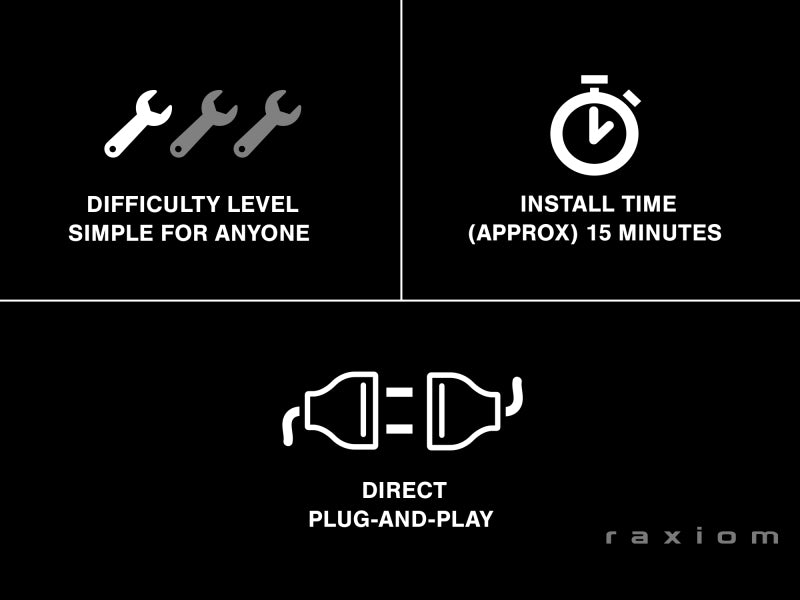 Raxiom 96-04 Ford Mustang Excluding 99-01 Cobra Sequential Tail Light Kit (Plug-and-Play Harness) Raxiom Tail Lights  AXOPROS