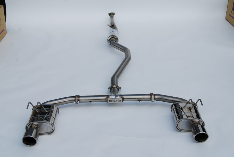 Invidia 2022+ Honda Civic Si (1.5T) 70mm Q300 Cat Back Exhaust - Rolled SS Tips Invidia Catback  AXOPROS