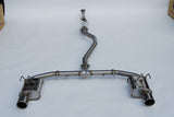 Invidia 2022+ Honda Civic Si (1.5T) 70mm Q300 Cat Back Exhaust - Rolled SS Tips Invidia Catback  AXOPROS