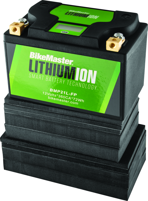 BikeMaster Lithium Ion 2.0 Battery - BMP21L-FP BikeMaster Batteries  AXOPROS