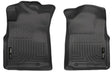 Husky Liners 05-15 Toyota Tacoma Crew/Extended/Standard Cab WeatherBeater Front Black Floor Liners Husky Liners Floor Mats - Rubber  AXOPROS