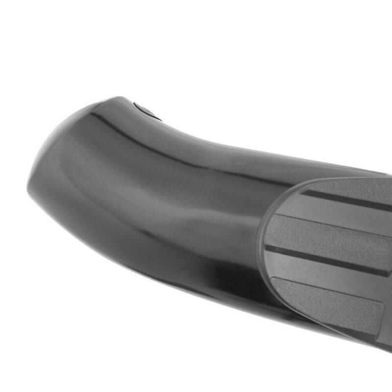 Westin 2015-2018 Ford F-150 SuperCrew PRO TRAXX 4 Oval Nerf Step Bars - Black Westin Nerf Bars  AXOPROS