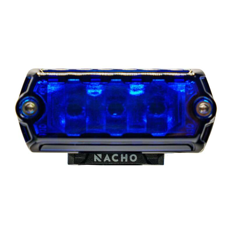 Nacho Lighting Nano Chase Light - Blue Nacho Offroad Technology Wire Loom  AXOPROS