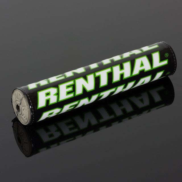 Renthal Team Issue SX Pad - Black/ White/ Green Renthal Bar Pads  AXOPROS