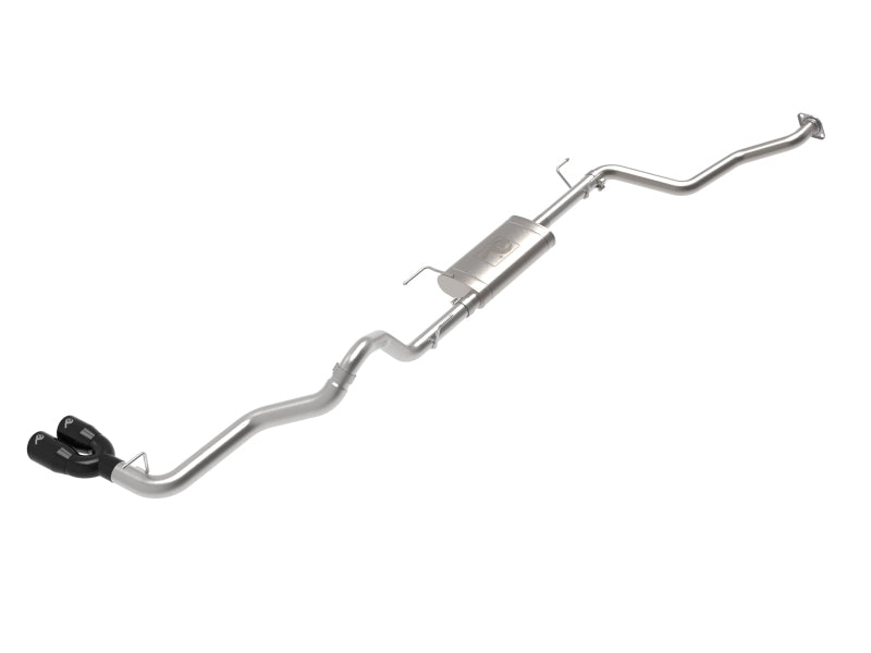 aFe 2024 Toyota Tacoma L4 2.4L Vulcan Series 2.5-3in 304 SS Steel Cat-Back Exhaust w/Black Tips aFe Catback  AXOPROS