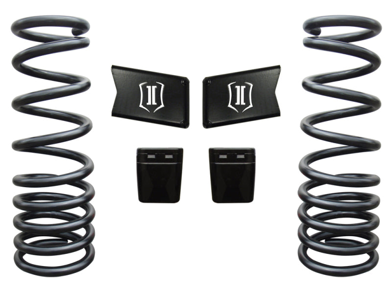 ICON 03-12 Dodge Ram HD 4WD 2.5in Dual Rate Spring Kit ICON Lift Springs  AXOPROS