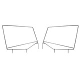 Rugged Ridge Upper Door Skin Frames 87-95 Jeep Wrangler YJ Rugged Ridge Door Panels  AXOPROS