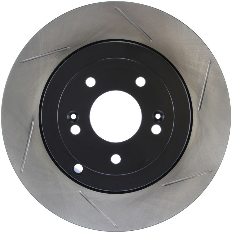 StopTech Power Slot 10 Hyundai Genesis Coupe Track Rear Left Slotted Rotor Stoptech Brake Rotors - Slotted  AXOPROS