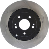 StopTech Power Slot 10 Hyundai Genesis Coupe Track Rear Left Slotted Rotor Stoptech Brake Rotors - Slotted  AXOPROS