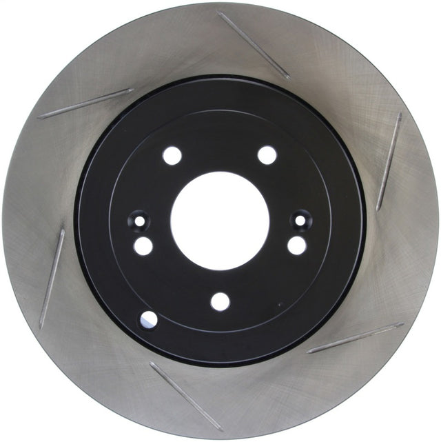 StopTech Power Slot 10 Hyundai Genesis Coupe Track Rear Left Slotted Rotor Stoptech Brake Rotors - Slotted  AXOPROS