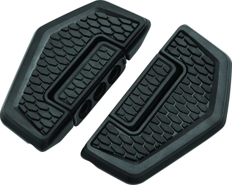 Kuryakyn Hex Folding Mini Board Without Adapter Black Kuryakyn Running Boards  AXOPROS
