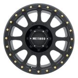 Method MR305 NV 18x9 +18mm Offset 8x170 130.81mm CB Matte Black Wheel Method Wheels Wheels - Cast  AXOPROS