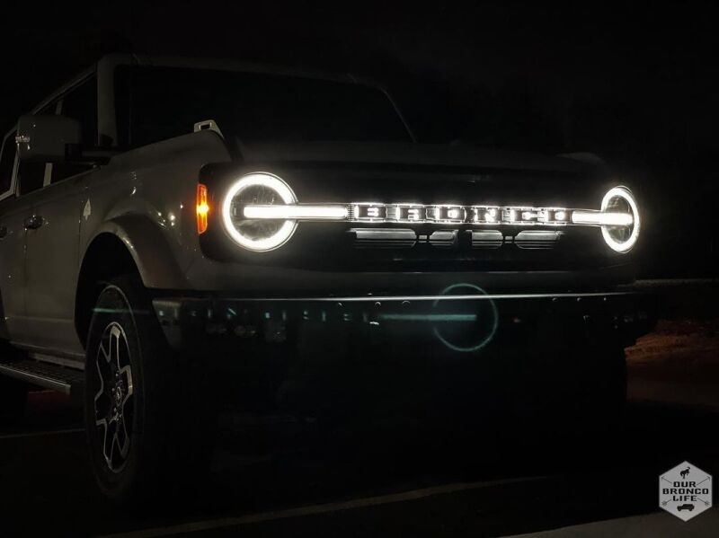 ORACLE Lighting Universal Illuminated LED Letter Badges - Matte Blk Surface Finish - B SEE WARRANTY ORACLE Lighting Light Accessories and Wiring  AXOPROS