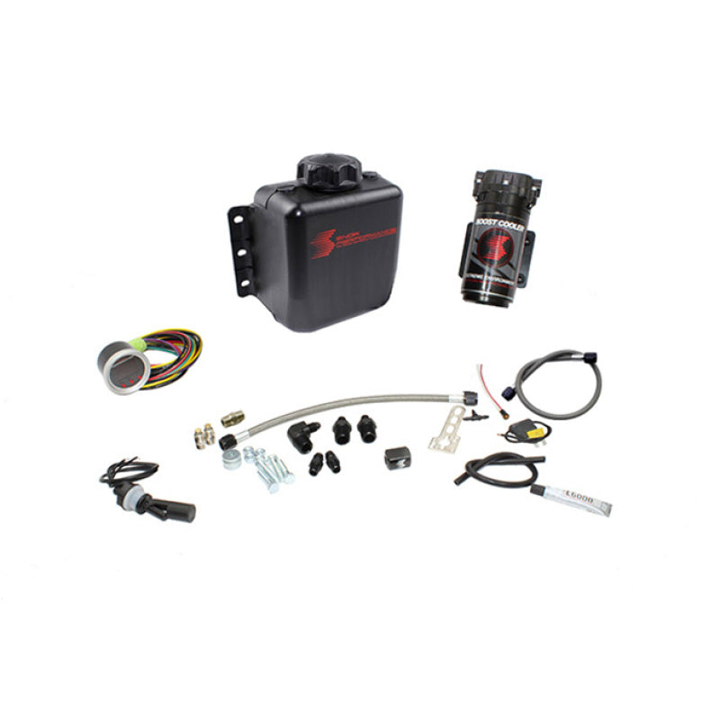 Snow Performance Stg 2 Boost Cooler F/I Prog. Water Injection Kit (SS Braided 4AN Fitting) - No Tank Snow Performance Water Meth Kits  AXOPROS