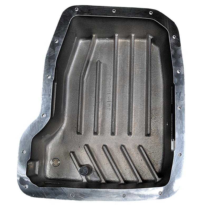 ATS Diesel 68RFE Aluminum +5 Qt Transmission Pan ATS Diesel Transmission Pans  AXOPROS