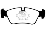 EBC 99-02 BMW Z3 2.5 Yellowstuff Front Brake Pads EBC Brake Pads - Performance  AXOPROS