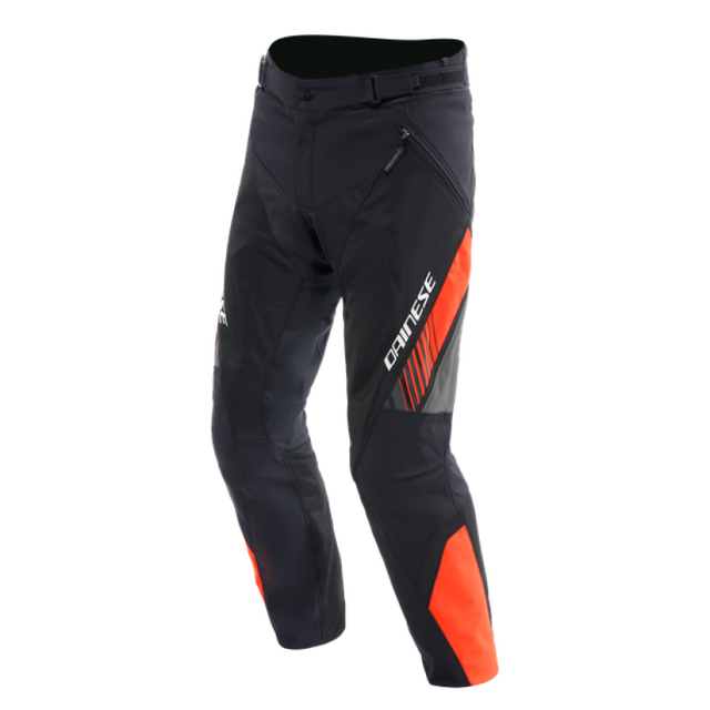 Dainese Drake 2 Air Absoluteshell Pants Black/Red Fluorescent Size - 50 Dainese Pants  AXOPROS